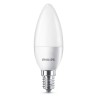 BEC LED Philips, soclu E14, putere 5.5W, forma lumanare, lumina alb calda, alimentare 220 - 240 V, "000008718696474983" (timbru 