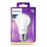 BEC LED Philips, soclu E27, putere 8W, forma clasic, lumina alb calda, alimentare 220 - 240 V, "000008718696577073" (timbru verd