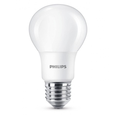 BEC LED Philips, soclu E27, putere 7.5W, forma clasic, lumina alb rece, alimentare 220 - 240 V, "000008718696577332" (timbru ver