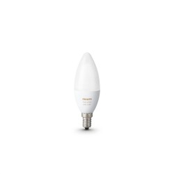 BEC smart LED Philips, soclu E14, putere 6.5W, forma lumanare, lumina multicolora, alimentare 220 - 240 V, "000008718696695166" 