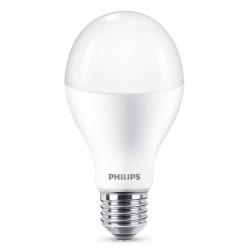 BEC LED Philips, soclu E27, putere 17W, forma clasic, lumina alb calda, alimentare 220 - 240 V, "000008718696701614" (timbru ver