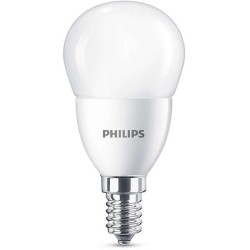 BEC LED Philips, soclu E14, putere 7W, forma clasic, lumina alb calda, alimentare 220 - 240 V, "000008718696702895" (timbru verd