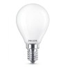 BEC LED Philips, soclu E14, putere 4.3W, forma clasic, lumina alb calda, alimentare 220 - 240 V, "000008718696706299" (timbru ve