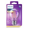 BEC LED Philips, soclu E27, putere 7W, forma clasic, lumina alb calda, alimentare 220 - 240 V, "000008718696742419" (timbru verd
