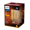 BEC LED Philips, soclu E27, putere 6.5W, forma sferic, lumina alb calda, alimentare 220 - 240 V, "000008718696803479" (timbru ve