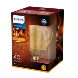 BEC LED Philips, soclu E27, putere 6.5W, forma sferic, lumina alb calda, alimentare 220 - 240 V, "000008718696803479" (timbru ve