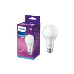 BEC LED Philips, soclu E27, putere 17.5W, forma clasic, lumina alb rece, alimentare 220 - 240 V, "000008718696813836" (timbru ve