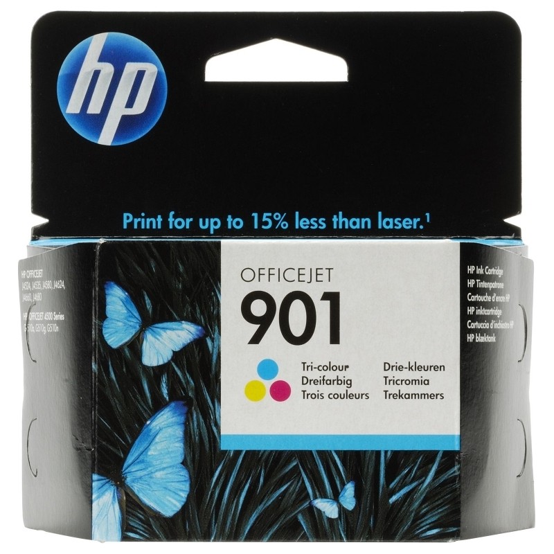 Cartus Cerneala Original HP Color, nr.901, pentru OfficeJet 4500|J4524|4580|4624|4640|4660|4680, , (timbru verde 0.15 lei), "CC6