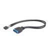 CABLU INTERN USB 2.0 LA USB 3.0, GEMBIRD "CC-U3U2-01"