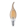 BEC LED Philips, soclu E14, putere 5W, forma flacara, lumina alb calda, alimentare 220 - 240 V, "000008718696814130" (timbru ver