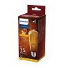BEC LED Philips, soclu E27, putere 4W, forma stil lampa TV, lumina alb calda, alimentare 220 - 240 V, "000008718699673543" (timb