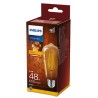 BEC LED Philips, soclu E27, putere 5.5W, forma stil lampa TV, lumina alb calda, alimentare 220 - 240 V, "000008718699673581" (ti