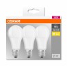SET 3 becuri LED Osram, soclu E27, putere 13W, forma clasic, lumina alb calda, alimentare 220 - 240 V, "000004058075819412" (tim