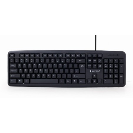 TASTATURA GEMBIRD USB, 104 taste, black, "KB-U-103" 45503580  (timbru verde 0.8 lei)