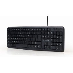 TASTATURA GEMBIRD USB, 104 taste, black, "KB-U-103" 45503580  (timbru verde 0.8 lei)