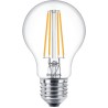 SET 3 becuri LED Philips, soclu E27, putere 7W, forma clasic, lumina alb calda, alimentare 220 - 240 V, "000008718699665081" (ti
