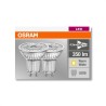 SET 2 SPOTURI incastrate LED Osram, soclu GU10, putere 4.3W, forma spot, lumina alb calda, alimentare 220 - 240 V, "000004052899