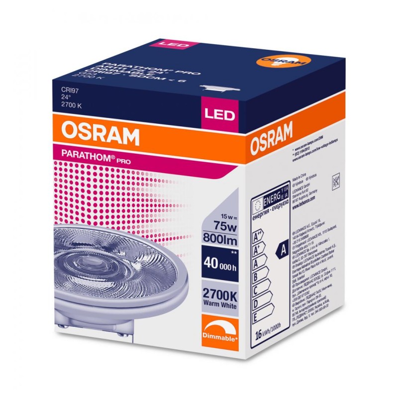 SPOT incastrat LED Osram, soclu integrat, putere 15W, forma spot, lumina alb calda, alimentare 220 - 240 V, "000004058075105058"
