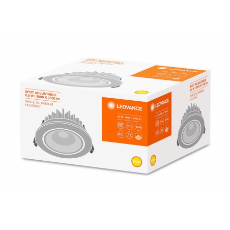 SPOT incastrat LED Osram, soclu integrat, putere 6.5W, forma spot, lumina alb calda, alimentare 220 - 240 V, "000004058075126909