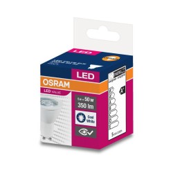 SPOT incastrat LED Osram, soclu GU10, putere 5W, forma spot, lumina alb rece, alimentare 220 - 240 V, "000004058075198616" (timb