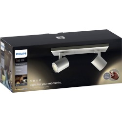 APLICA smart PHILIPS, LED, soclu GU10, putere 5.5 W x 2, tip lumina alb, 500 lumeni, alimentare 220 - 230 V, "000008718696159262
