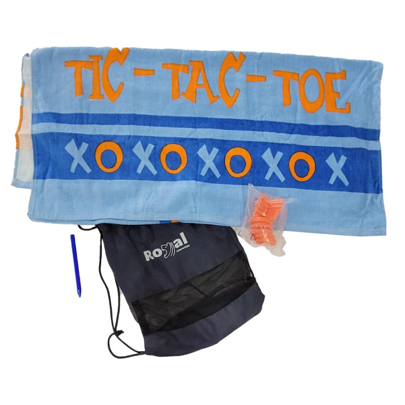 Kit plaja-prosop Tic-tac-toe