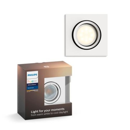 APLICA smart PHILIPS, LED, soclu GU10, putere 5.5 W, tip lumina alb, 250 lumeni, alimentare 220 - 230 V, "000008718696161135" (t