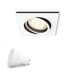 APLICA smart PHILIPS, LED, soclu GU10, putere 5.5 W, tip lumina alb, 250 lumeni, alimentare 220 - 230 V, "000008718696161135" (t