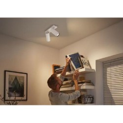 APLICA smart PHILIPS, LED, soclu GU10, putere 5.5 W x 2, tip lumina alb, 500 lumeni, alimentare 220 - 230 V, "000008718696164068