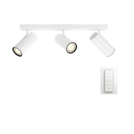 APLICA smart PHILIPS, LED, soclu GU10, putere 5.5 W x 3, tip lumina alb, 750 lumeni, alimentare 220 - 230 V, "000008718696164082