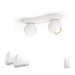 APLICA smart PHILIPS, LED, soclu GU10, putere 5.5 W x 2, tip lumina alb, 500 lumeni, alimentare 220 - 230 V, "000008718696164129