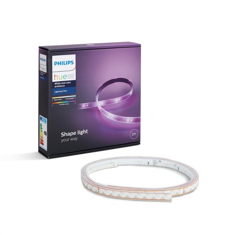 BANDA LED smart LED Philips, soclu integrat, forma banda, lumina multicolora, alimentare 220 - 240 V, "000008718696129388" (timb