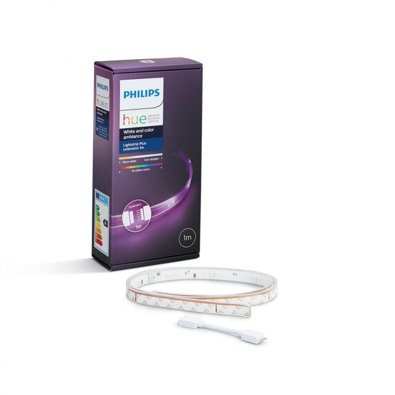 BANDA LED smart LED Philips, soclu integrat, forma banda, lumina multicolora, alimentare 220 - 240 V, "000008718696129555" (timb