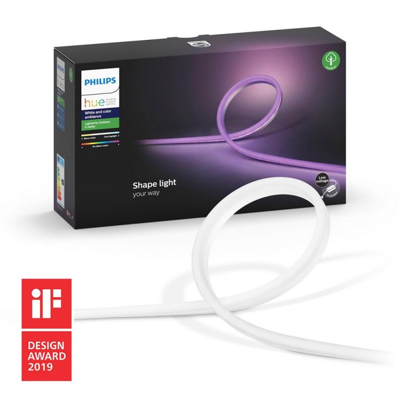 BANDA LED smart LED Philips, soclu integrat, putere 0.5W, forma banda, lumina multicolora, alimentare 220 - 240 V, "000008718696