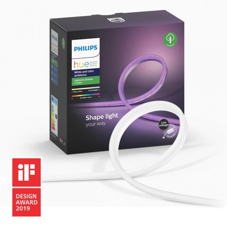 BANDA LED smart LED Philips, soclu integrat, putere 0.5W, forma banda, lumina multicolora, alimentare 220 - 240 V, "000008718696