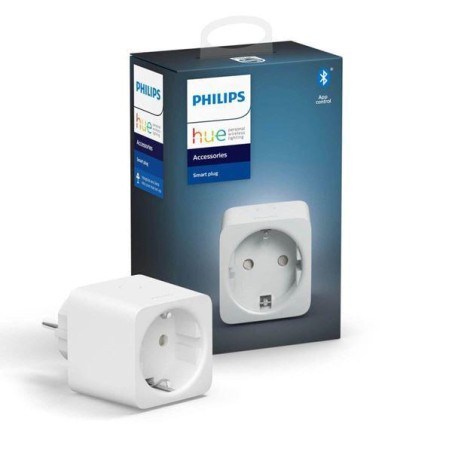 CONECTOR inteligent PHILIPS, Schuko x 1, conectare prin Schuko (T), 16 A, programare prin smartphone, Bluetooth, alb, "000008718