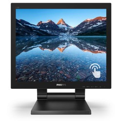 MONITOR PHILIPS 17", afisaj indoor, touchscreen, TN, SXGA (1280 x 1024), clasic, 250 cd/mp, 1 ms, VGA, DVI, HDMI, DisplayPort, "