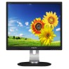 MONITOR PHILIPS 19", home, office, IPS, SXGA (1280 x 1024), clasic, 250 cd/mp, 5 ms, VGA, DVI, DisplayPort, "19P4QYEB" (timbru v