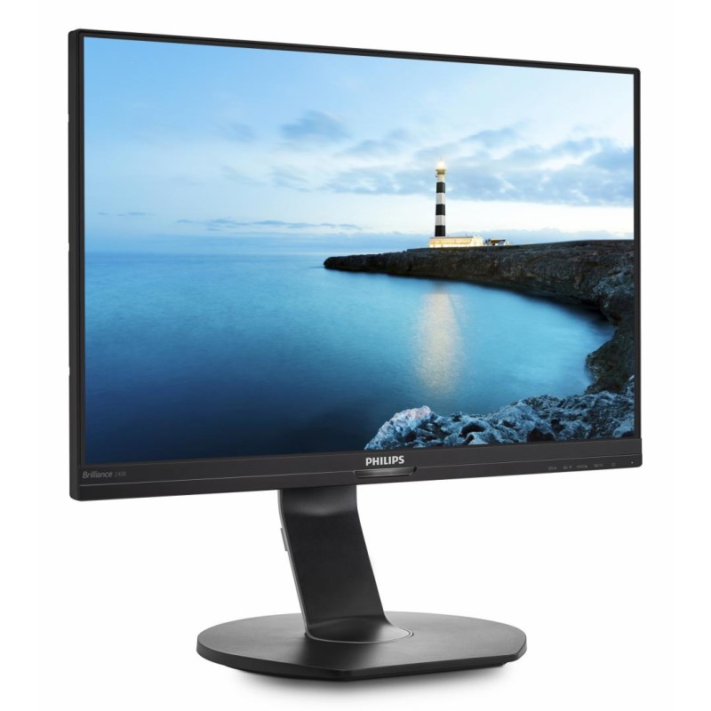 MONITOR PHILIPS 24.1", home, office, IPS, Full HD (1920 x 1080), Wide, 300 cd/mp, 5 ms, HDMI, DisplayPort, mini-DisplayPort, "24
