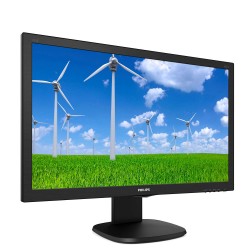 MONITOR PHILIPS 23.6", home, office, TFT, Full HD (1920 x 1080), Wide, 250 cd/mp, 1 ms, VGA, DVI, HDMI, "243S5LJMB/00" (timbru v