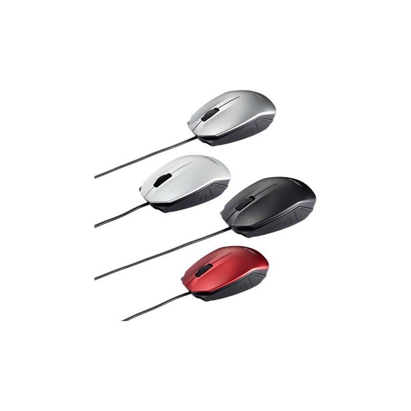 MOUSE Asus, "UT280", PC sau NB, cu fir, USB, optic, 1000 dpi, butoane/scroll 3/1, , alb, "90XB01EN-BMU030" (timbru verde 0.18 le