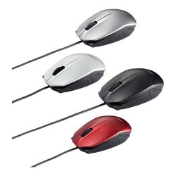 MOUSE Asus, "UT280", PC sau NB, cu fir, USB, optic, 1000 dpi, butoane/scroll 3/1, , alb, "90XB01EN-BMU030" (timbru verde 0.18 le
