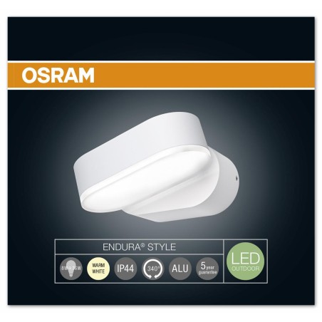 APLICA  OSRAM, LED, soclu integrat, putere 8 W, tip lumina alb calda, 410 lumeni, alimentare 220 - 230 V, "000004058075031555" (