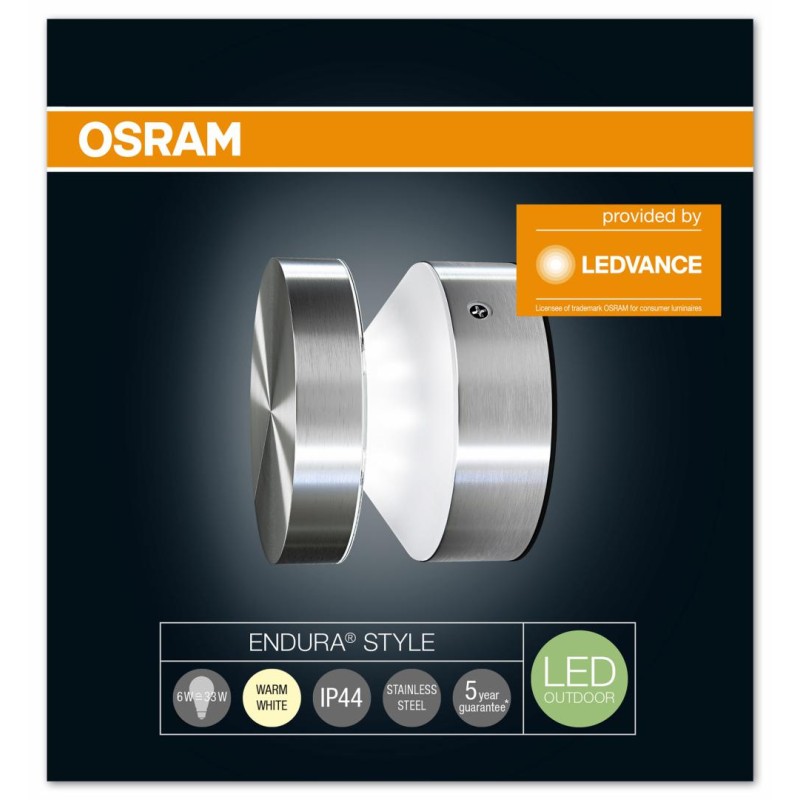 APLICA  OSRAM, LED, soclu integrat, putere 6 W, tip lumina alb, alimentare 220 - 230 V, "000004058075032620" (timbru verde 2.00 