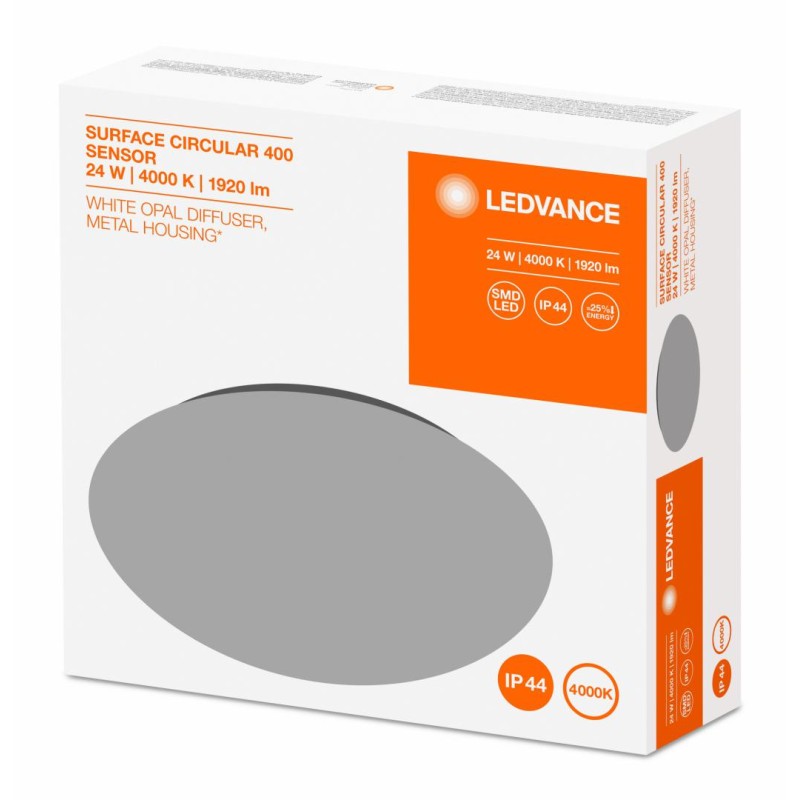 APLICA  OSRAM, LED, soclu integrat, putere 24 W, tip lumina alb rece, 1.920 lumeni, alimentare 220 - 230 V, "000004058075080119"