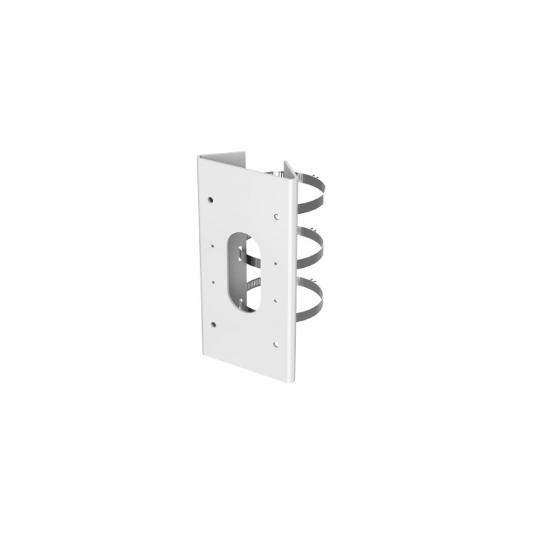 ACCESORII camere supraveghere HIKVISION, suport  pentru stalp vertical, montare perete, otel inoxidabil, 250 x 127 x 46 mm, "DS-