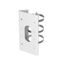ACCESORII camere supraveghere HIKVISION, suport  pentru stalp vertical, montare perete, otel inoxidabil, 250 x 127 x 46 mm, "DS-