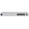 SWITCH PoE UBIQUITI, "UNIFI SWITCH 16"port Gigabit x 16, SFP SFP x 2, managed, rackabil, carcasa metalica, "USW-16-POE" (timbru 