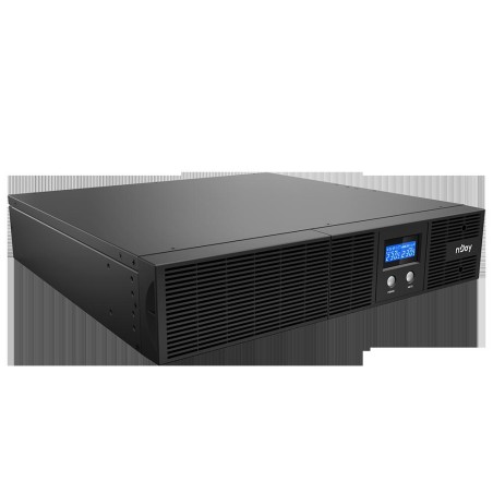 UPS NJOY, "ARGUS 3000", Line Int. cu sinusoida pura cu management, rack, 3000VA/1800W, AVR, IEC x 8, 4 x baterie 12V/7.5Ah, disp