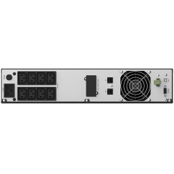 UPS NJOY, "ARGUS 3000", Line Int. cu sinusoida pura cu management, rack, 3000VA/1800W, AVR, IEC x 8, 4 x baterie 12V/7.5Ah, disp